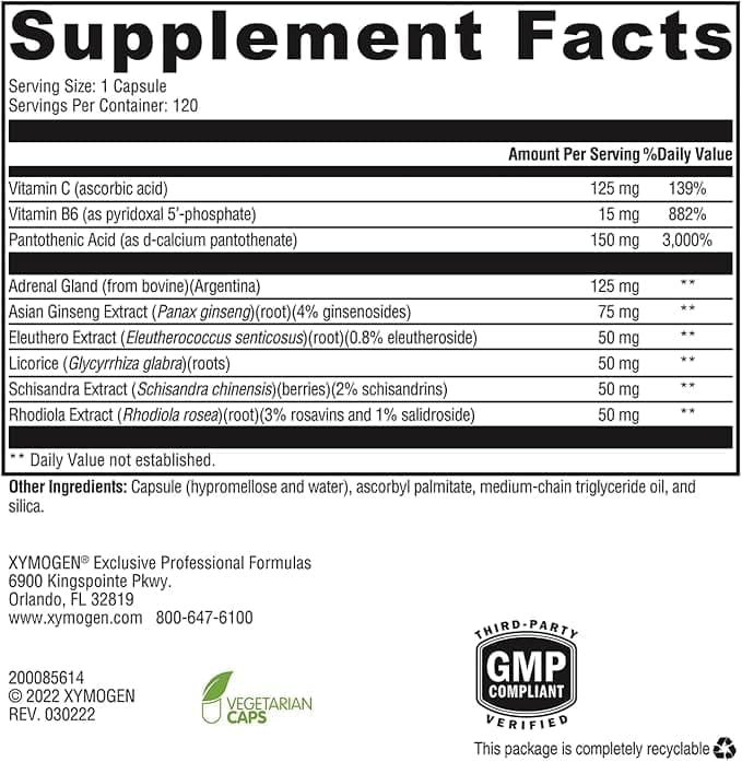 Adrenaliv® 120 Capsules - Image 2